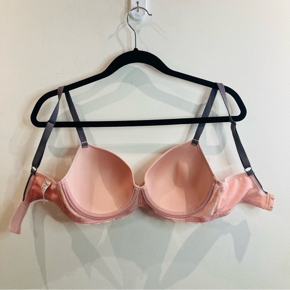 FREYA Sz 30DD Offbeat Plunge T-shirt Adjustable Strap Hook Eye Closure Bra - Picture 10 of 11